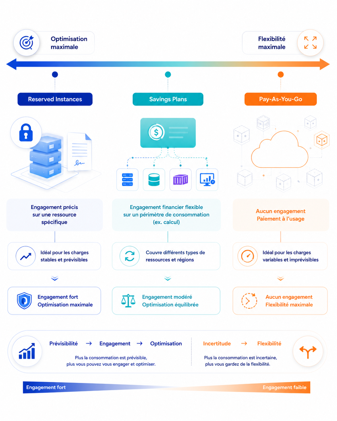 Engagement cloud : choisir entre optimisation et flexibilité